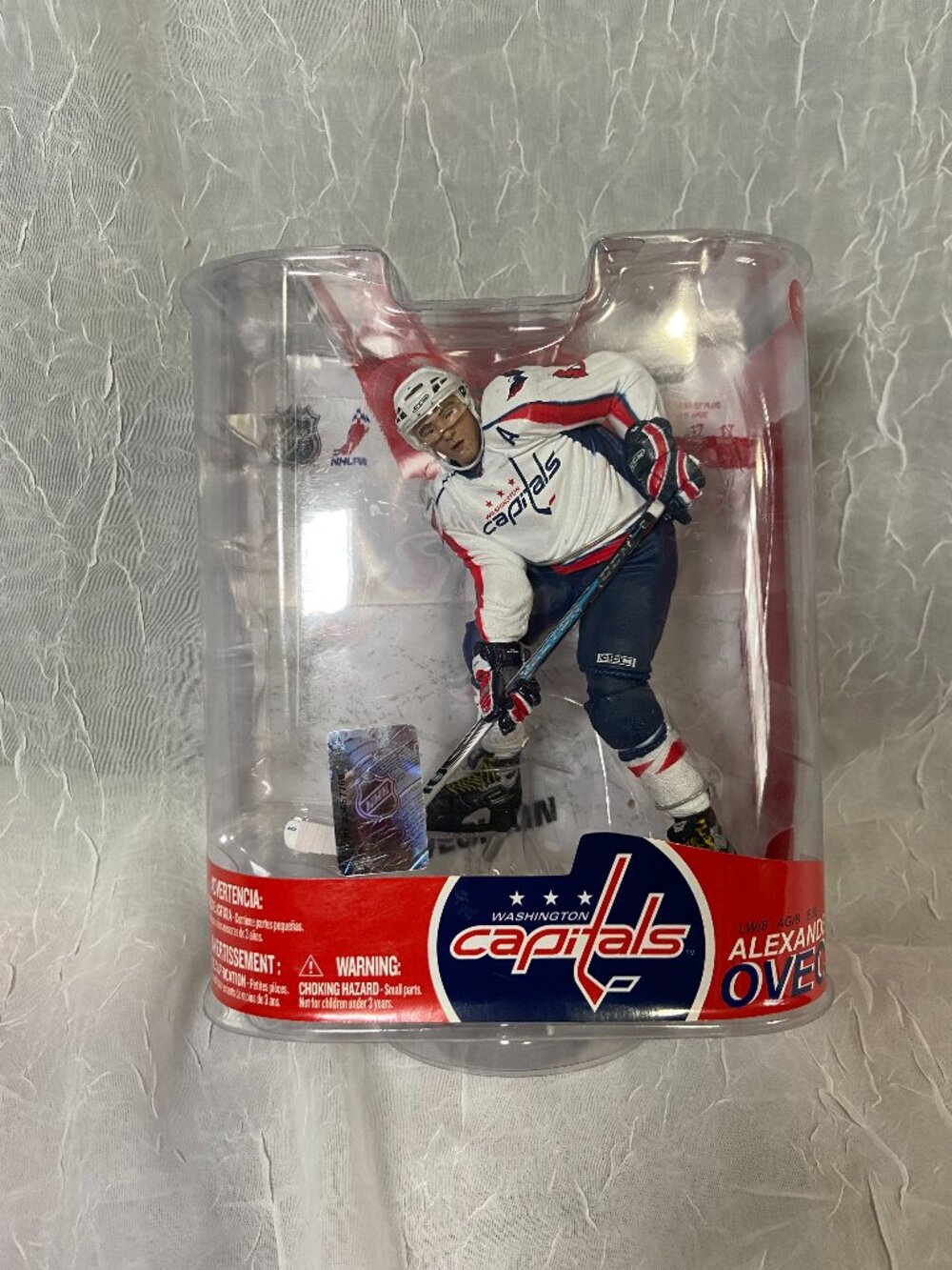 Alex Ovechkin Washington Capitals McFarlane NHL Series 17 White Figure